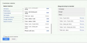 The difference between conversions 1 per click and many per click