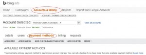 Enter your billing preferences and account information.