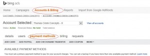 Enter your billing preferences and account information.